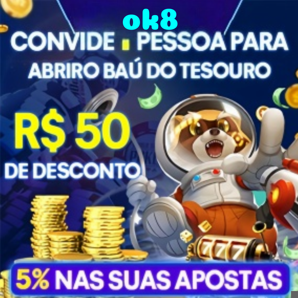 ok8 Indique amigos para receber um bônus
